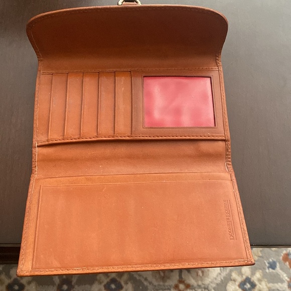 Dooney & Bourke Credit Card/Check Book Wallet - Picture 5 of 7